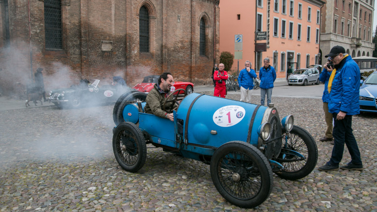 Franco Majno presidente del Bugatti Club Italia